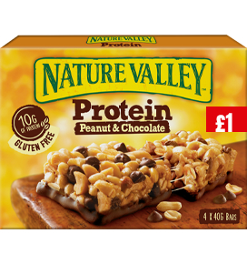 Nature Valley Protein Bar Peanut & Chocolate PM £1 40g