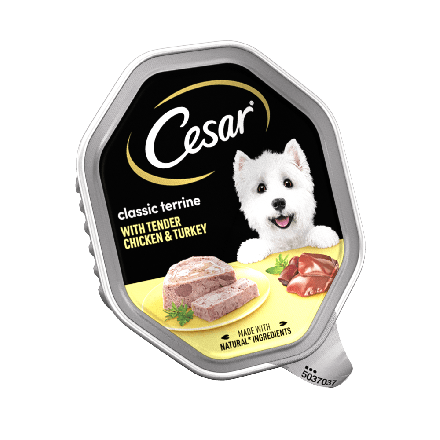 Cesar Classic Terrine With Chicken and Turkey 150g