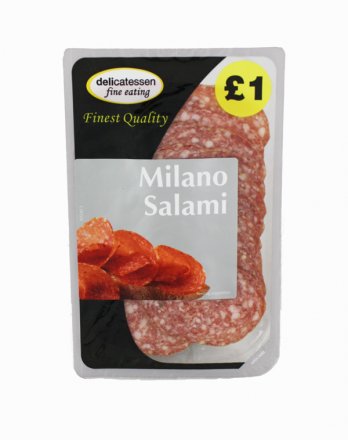Delicatessen Fine Eating Sliced Milano Salami £1