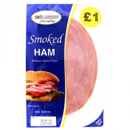 Delicatessen Fine Eating Smoked Ham PM £1