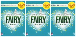 Fairy Non Bio Powder PM £3.29