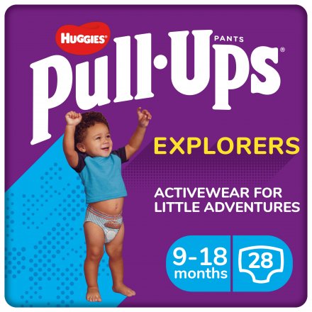 Huggies Pull-Ups Explorers Boys 9-18 Months