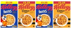 Kellogg's Crunchy Nut/ Frosties PM £3.29