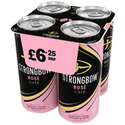 Strongbow Rose £6.25 PM 440ml