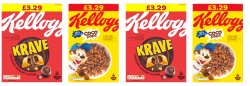 Kellogg's Coco Pops/ Krave Hazelnut PM £3.29